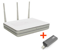  ASuS WL 500W +  Samsung SWC-U200 