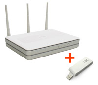  ASuS WL 500W +  Samsung SWC-U200 
