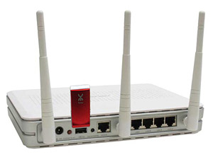 Роутер ASuS WL 500W + модем 4G