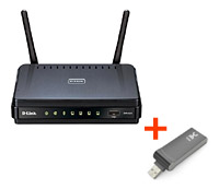  D-Link DIR-620 +  Samsung SWC-U200 
