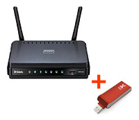  D-Link DIR-620 +  Samsung SWC-U200 
