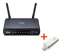  D-Link DIR-620 +  Samsung SWC-U200 